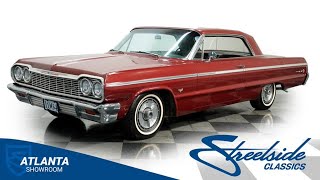 Video Thumbnail for 1964 Chevrolet Impala SS