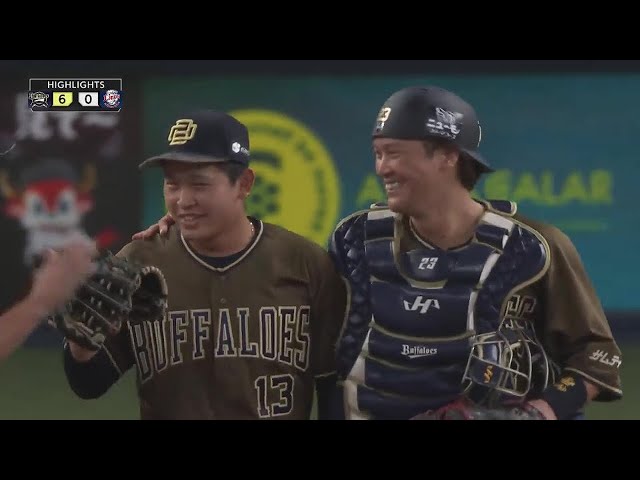 8月27日 バファローズ対ライオンズ ハイライト