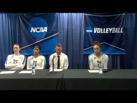 2021 DI Women's Volleyball Championship - Regional Final | Pitt Postgame Press Conference