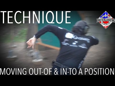 USPSA Analyzing a Technique - Moving Out-of and In-to a Shooting Position