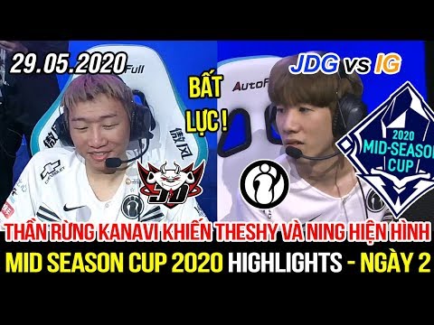[MSC 2020] JDG vs IG Highlights | Thần Rừng Kanavi khiến cho theShy và Ning phải hiện nguyên hình