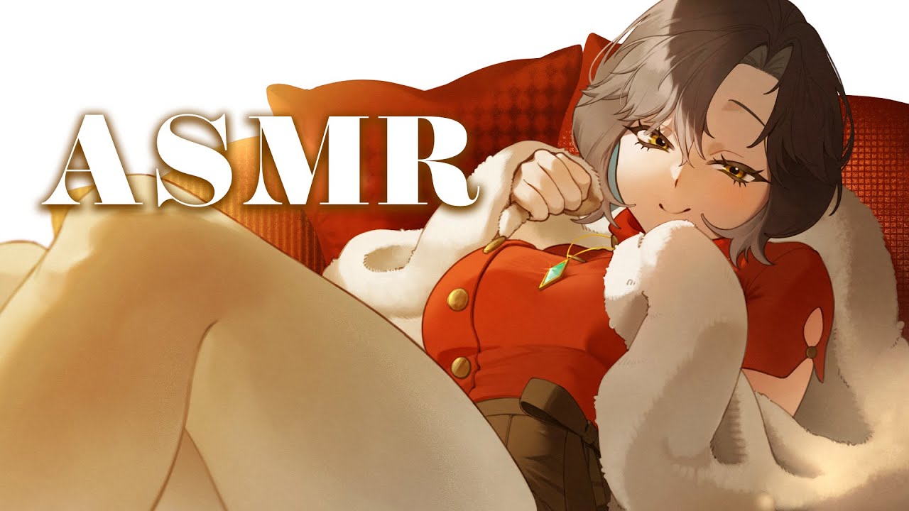 【ASMR】今年もたくさん頑張ったあなたへ、お姉様ともふもふしていかない？blanket and soft whispers w/ fireplace sounds | 3Dio