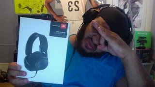 Video thumbnail for MY NEW GAMING HEADSET JBL SYNCHROS SLATE BY HARMAN UNBOXING by nxtgen720