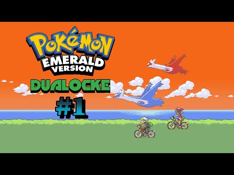 Pokemon Esmeralda DUALOCKE!!!! Comenzamos nueva aventura en pareja.