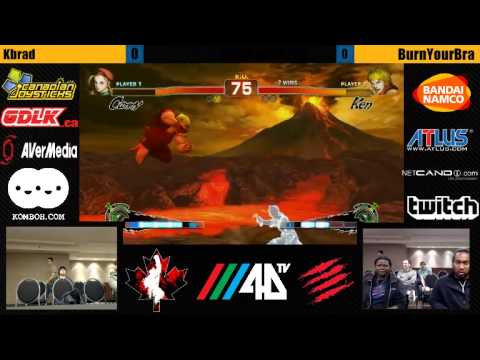 K-Brad (CA) vs. BurnYourBra (KE) Best of 3 - Canada Cup Gaming 2012 VIP Room