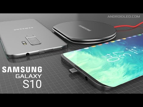 Samsung Galaxy S10 with In-Display Fingerprint Scanner, New Popup Camera (iPhone X Killer) Concept