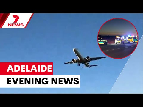 Mid-air Qantas flight scare in Adelaide; two arrested over hit-and-run crash | 7NEWS Adelaide