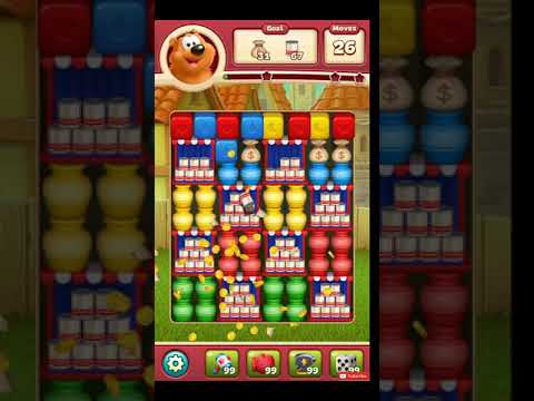 Toon Blast Level 2595 NO BOOSTERS - A S GAMING ✔