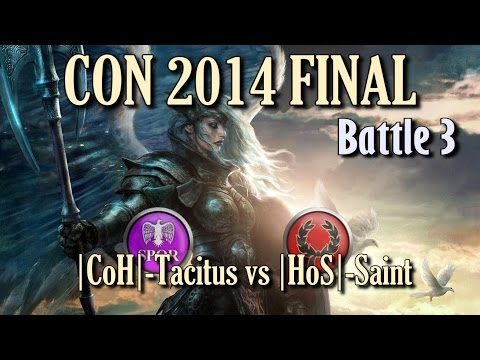 Cup of Nations Rome Total War Tournament Final- |CoH|-Tacitus vs |HoS|-Saint 3rd Battle