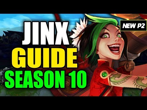 HOW TO PLAY JINX SEASON 10 - (Best Build, Runes, Playstyle) - S10 Jinx Gameplay Guide
