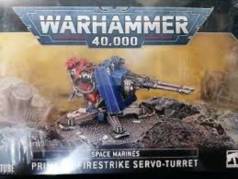 Gamer talk new primarus servo turret 40k