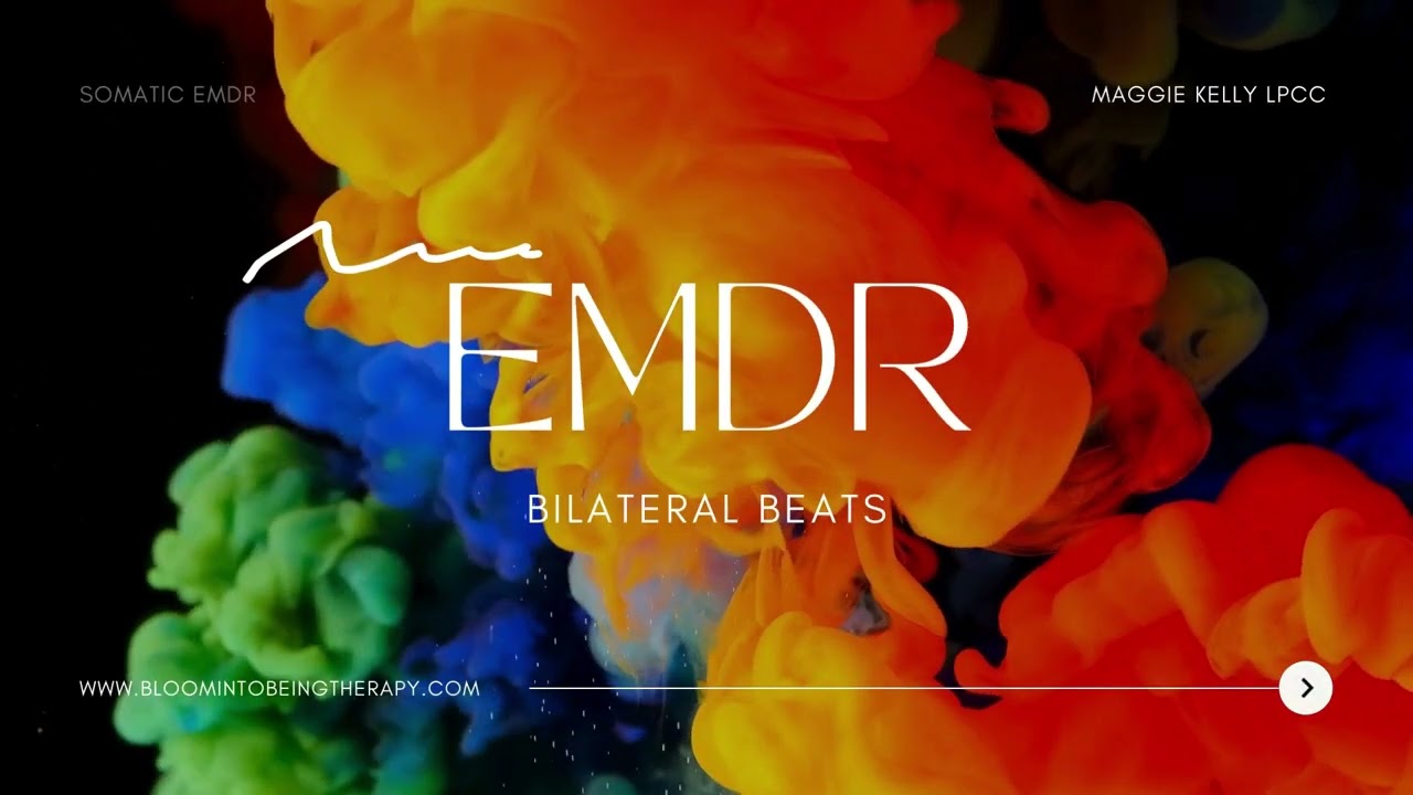 EMDR Bilateral Music to Calm Fight-or-Flight | Ease Panic, PTSD & Stress (60 BPM, Wear Headphones)