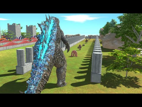 Godzilla Adventures Death Road - Animal Revolt Battle Simulator