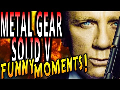 Metal Gear Solid 5 Phantom Pain - Walkthrough / Funny Moments | PT 4 | JAMES BOND! (FUNTAGE)