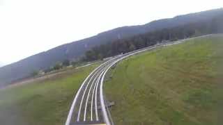 preview picture of video 'Wiegand Alpine Coaster Altmühlbob Riedenburg 2014 Onride POV'