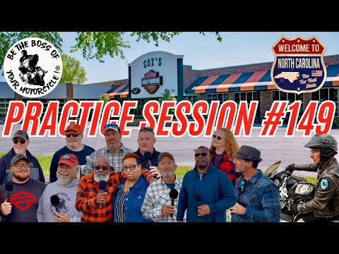 Practice Session #149 - North Carolina - Advanced Slow Speed Motorcycle Riding Skills
