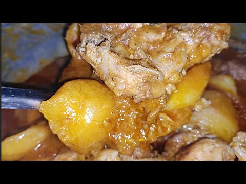 RAGOÛT DE POULET POMMES DE TERRE très bon ✨ cuisine comorienne #Roukianass