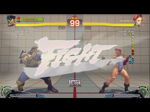 Harideshi (Dictator) vs Banbaban (Cammy) - USF4 Match *1080p*