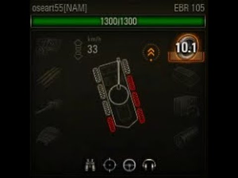 EBR 105 is perfectly balanced