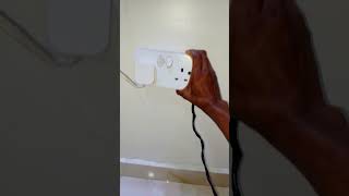 Some of the finishing touches for the mirror. The wire and the sockets