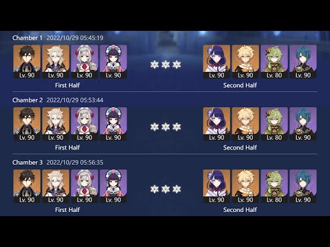 [133] Free Pilot Spiral Abyss 3.1 Phase 2 (Full Star AR 60 Asia)