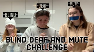 Download lagu Blind Deaf And Mute Cake Baking Challenge! mp3