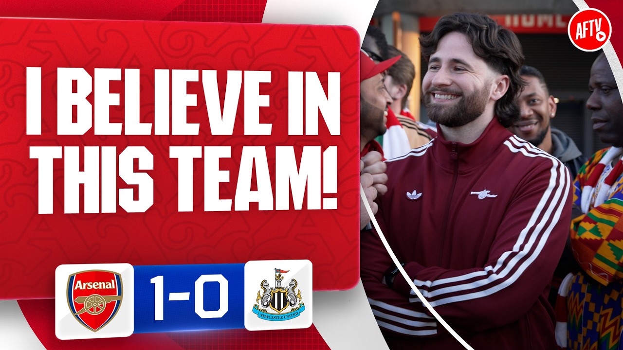 I Believe In This Team (Christian) | Arsenal 1-0 Newcastle