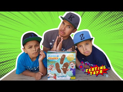 Toy Testing Flushin' Frenzy - Overflow Game | Poopsgalor with TestingToys.com