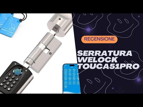 WELOCK TOUCA51PRO SMART LOCK FULL REVIEW OF THE SUPER FUTURISTIC LOCK!!