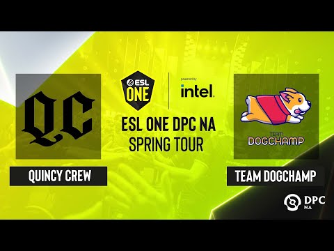 Dota2 - Quincy Crew vs Team DogChamp - Game 2 - ESL One DPC NA Spring