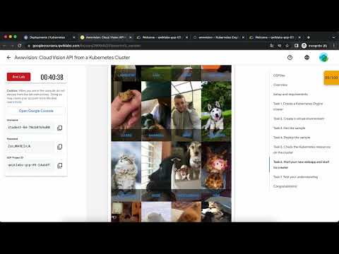 App Dev Deploying the Application into Kubernetes Engine Python GSP188