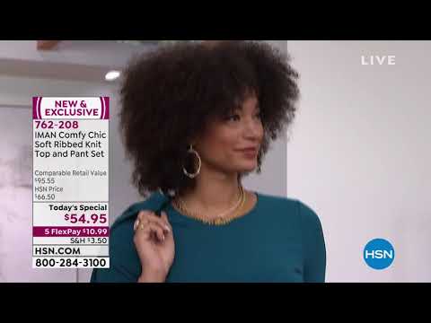 HSN | IMAN Global Chic Fashions 13th Anniversary - Fall Fashion Event 09.19.2021 - 11 AM