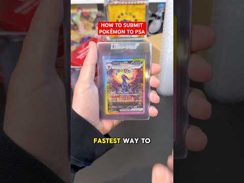 How To Send Pokémon Cards To PSA GRADING For The FIRST Time! 😯📈