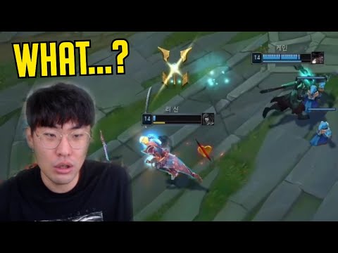 Lee Sin Combos Evolved A LOT Since the Original Insec - Best of LoL Stream Highlights (Translated)