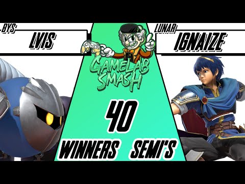 GameLab-Smash #40 Lvis (Metaknight) Vs Ignaize (Marth)