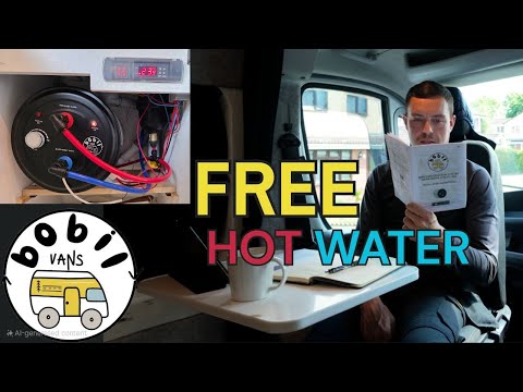 Hot Water In Your Campervan: Bobil Vans Dual Electric Water Heater