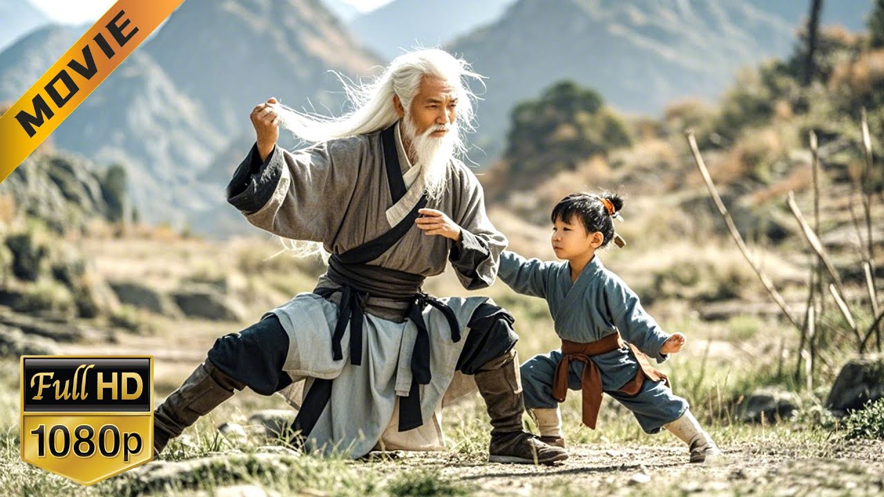 The white haired old man saved the little beggar and helped him become the number one in the world.