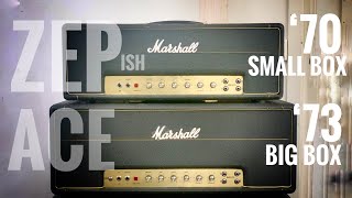 Video thumbnail for Marshall '70 vs'73 JMP - ZEP vs ACE by Johan Segeborn