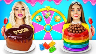 Rich vs Broke Cake Decorating Challenge | Ideas with Giga Rich vs Poor Sweets by RATATA CHALLENGE