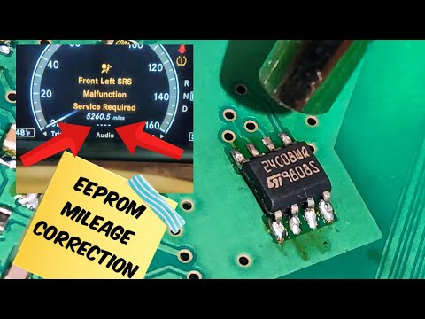 2008 Mercedes S550 5.5l Odometer Dashes - Mileage Correction (EEPROM)