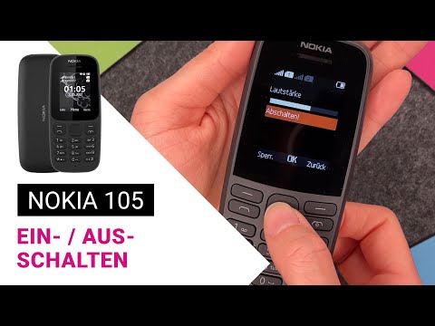 Nokia 105 2019 - Turning on and off