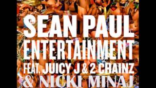 Sean Paul - Entertainment Remix (Explicit) ft. Nicki Minaj, Juicy J & 2 Chainz (Official Audio)