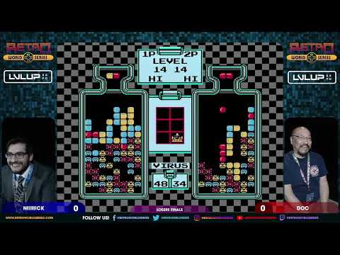 Niiiiiick vs Doc (Losers Finals) - Dr Mario (NES) - LVL Up Expo 2023