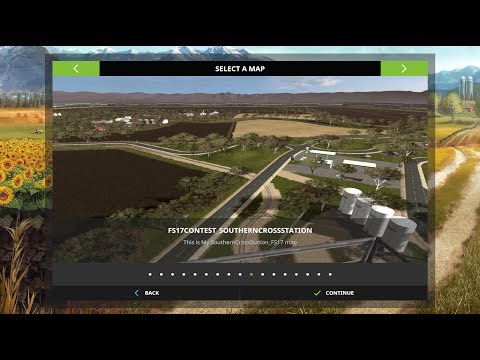 FS17 Map Reviews Southern Cross Station