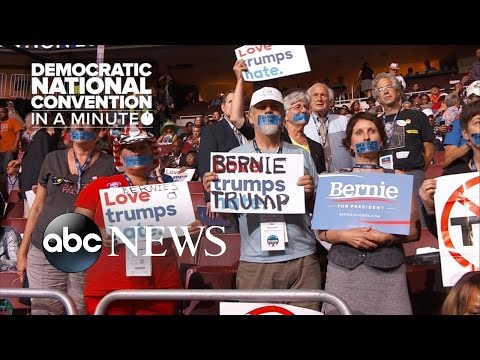 Democratic National Convention Day One In A Minute