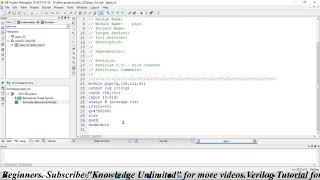 Tutorial 34: Verilog code of parallel In parallel Out Shift Register || #PIPO @knowledgeunlimited