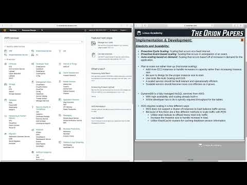 1 Introduction to the Orion Papers AWS TUTORIAL FOR BEGINNER CERTIFIED SOLUTIONS ARCHITECTASSOCIATE