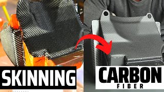 Carbon Fiber Skinning Motorcycle Part