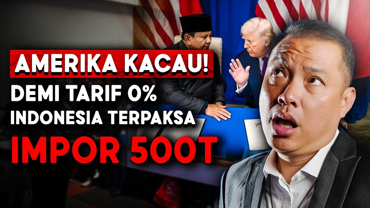 INDONESIA JADI BUDAK AMERIKA?! Blunder Fatal 500 Triliun Tapi Benenrya Jadi gak sih?
