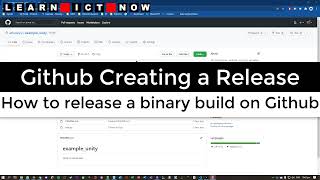 Github: Create a Release